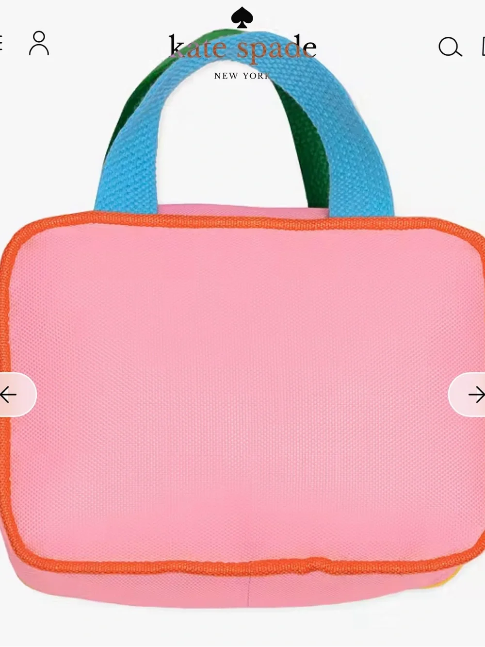 Kate Spade Colorblock Handbag Pet Toy